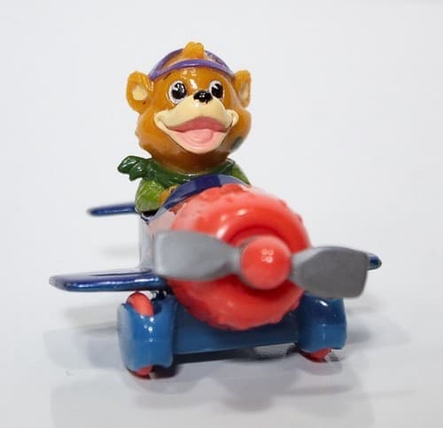 Set of 6 DISNEY Talespin Molly Cunningham & Cloudkicker Bear Happy Meal Toy 1990 - Thumbnail 6