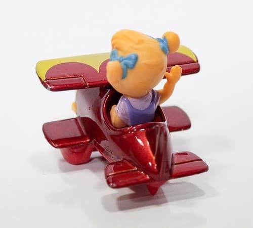 Set of 6 DISNEY Talespin Molly Cunningham & Cloudkicker Bear Happy Meal Toy 1990 - Thumbnail 4