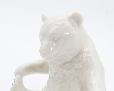 Vintage LENOX China Jewels Collection Jeweled Polar Bear Porcelain Figurine - Thumbnail 4
