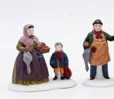 Department 56 Poultry Market Heritage Village Collection Accessories 3pcs - Thumbnail 3