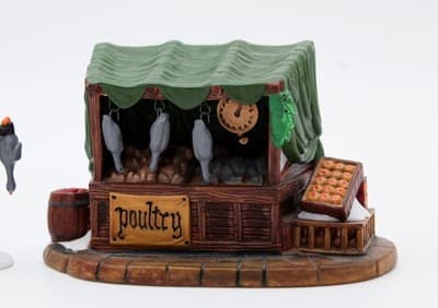 Department 56 Poultry Market Heritage Village Collection Accessories 3pcs - Thumbnail 6