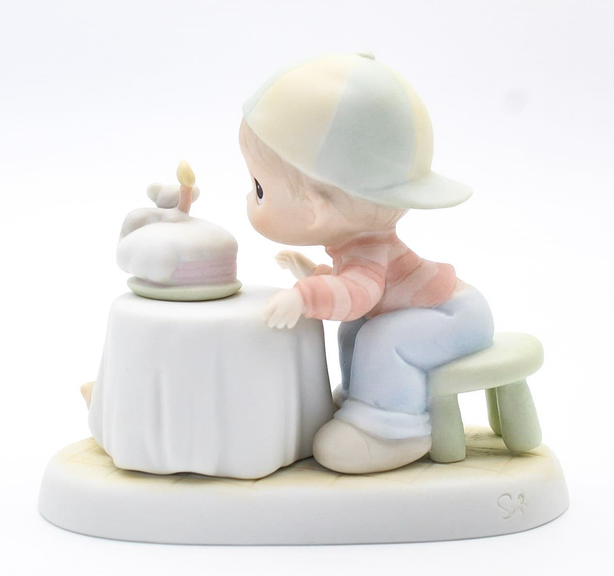 Precious Moments Well, Blow Me Down It's Yer Birthday Porcelain Figurine 1997 - Thumbnail 2