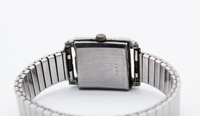 La Forge Vintage Swiss Square Face Mechanical Watch Stretch Strap (For Parts) - Thumbnail 4