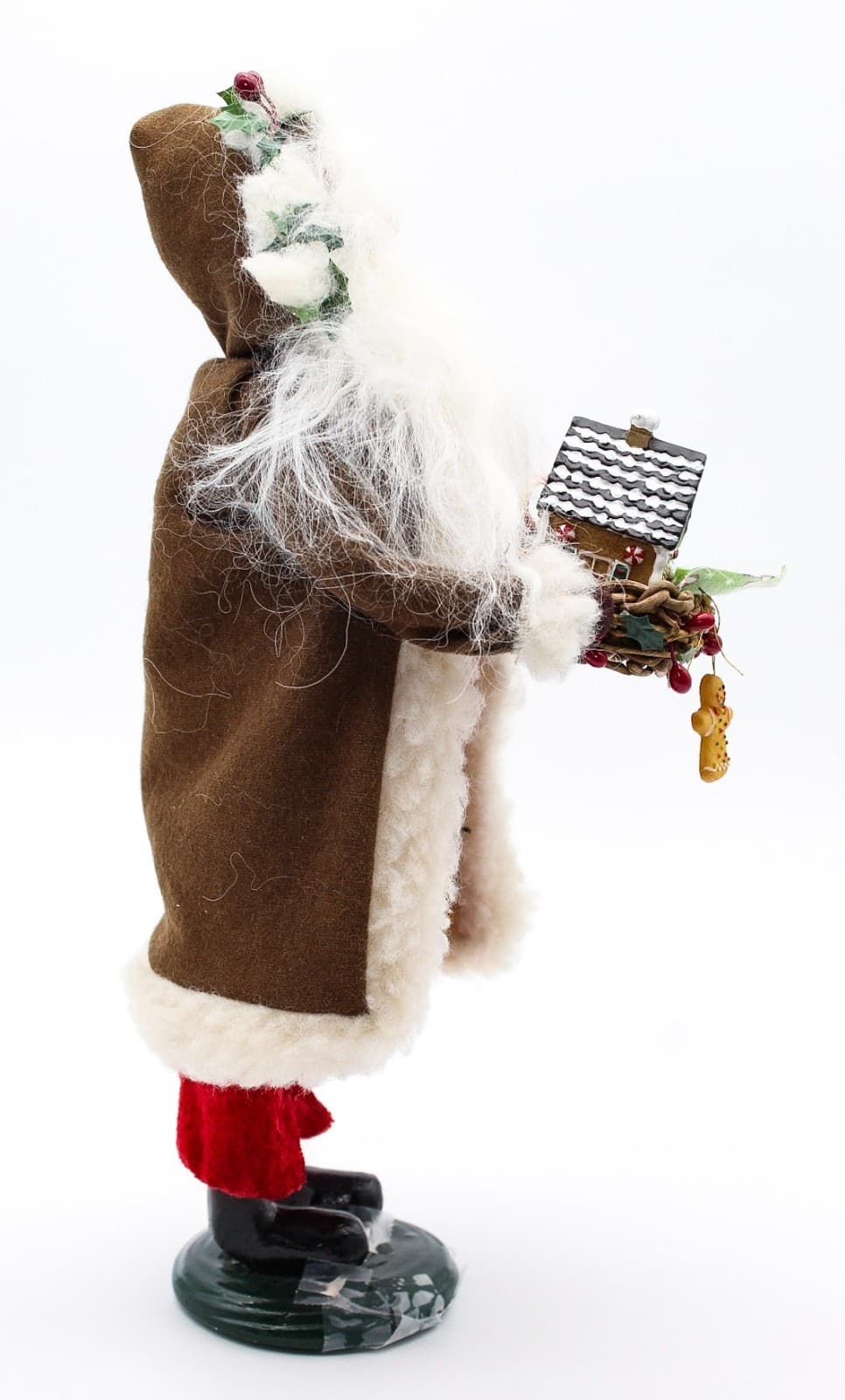 Byers' Choice Santa Claus Baker Gingerbread House Christmas Caroler 2010 - Thumbnail 5