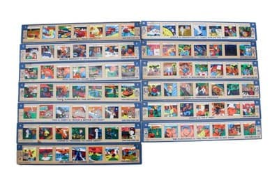 Assorted 13 Vintage 1970 Kenner Give a Show Cartoon Projector Slides - Image 1