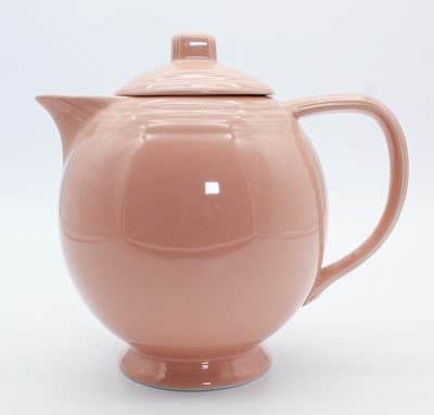 Mikasa Moderna 80s Neo Coffeepot Teapot Peach Color Larry Laslo Japan - Thumbnail 2