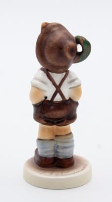 Hummel Goebel Jungbauer For Keeps Porcelain Figurine In Box TMK 7 Germany - Thumbnail 6
