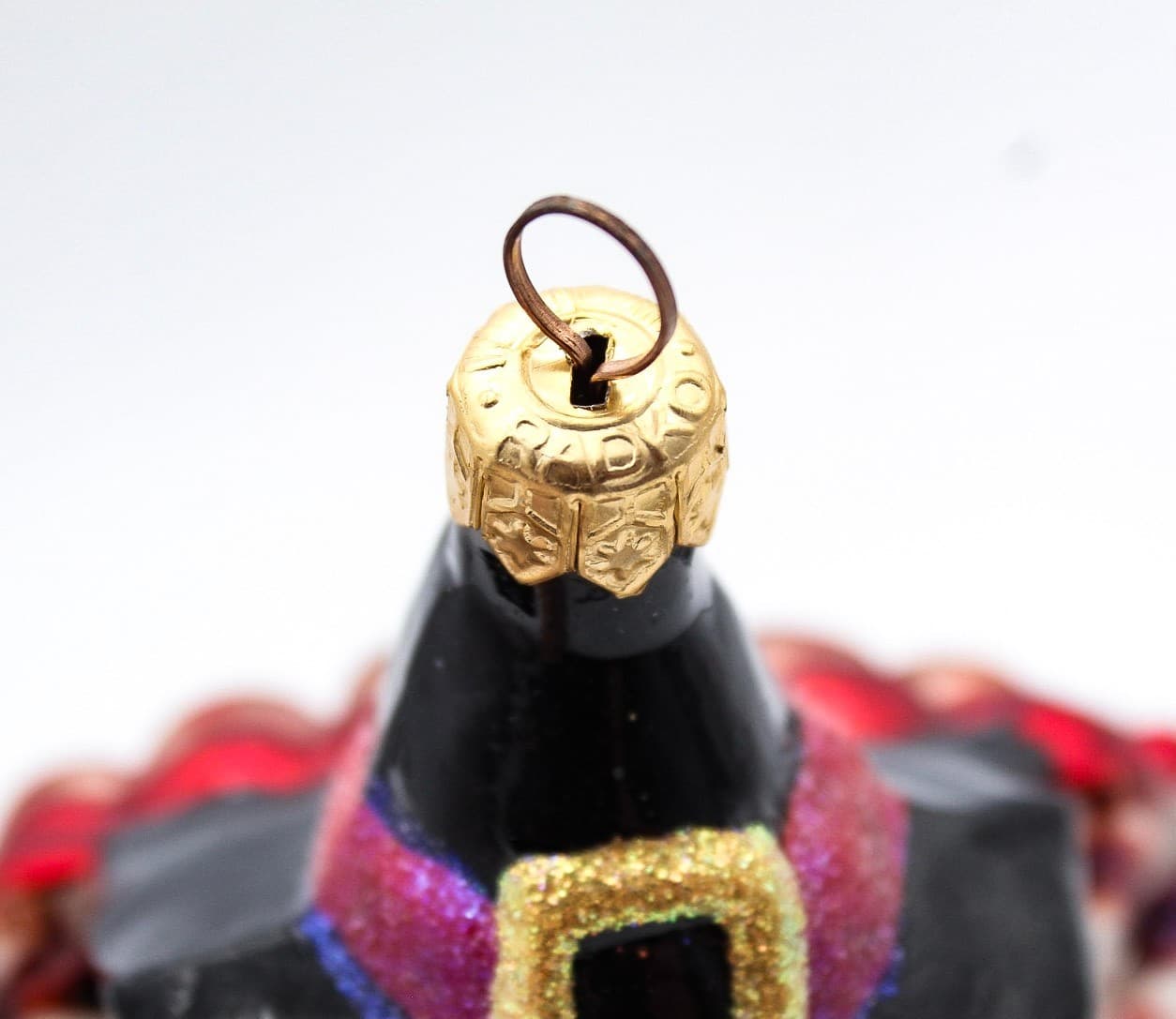 Christopher Radko Turkey Trot Pilgrim Glass Hand Painted Christmas Ornament - Thumbnail 10