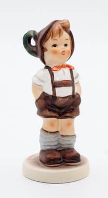 Hummel Goebel Jungbauer For Keeps Porcelain Figurine In Box TMK 7 Germany - Thumbnail 8