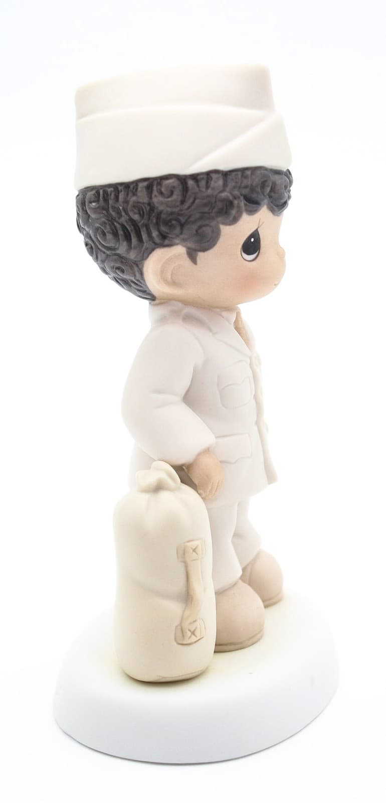 Precious Moments Bless Those Who Serve Their Country Porcelain Figurine 1991 - Thumbnail 4