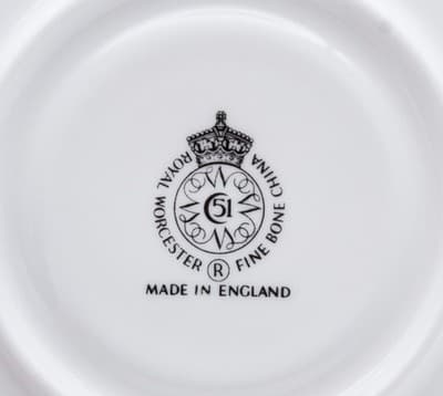 Royal Worcester To A Very Important Person Gold Clubs Bone China Cup & Saucer - Thumbnail 9