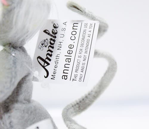 2014 ANNALEE Mobilitee Easter "Egg-Stra Special Mouse" Artisan Doll NWT - Thumbnail 4