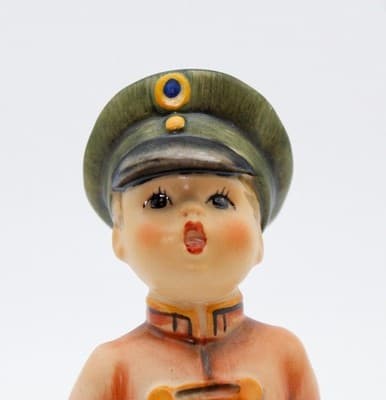 Hummel Goebel Soldier Boy West Germany Vintage Porcelain Figurine TMK6 - Thumbnail 2