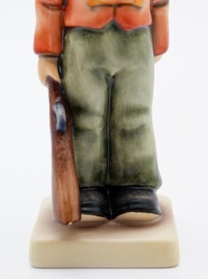 Hummel Goebel Soldier Boy West Germany Vintage Porcelain Figurine TMK6 - Thumbnail 3