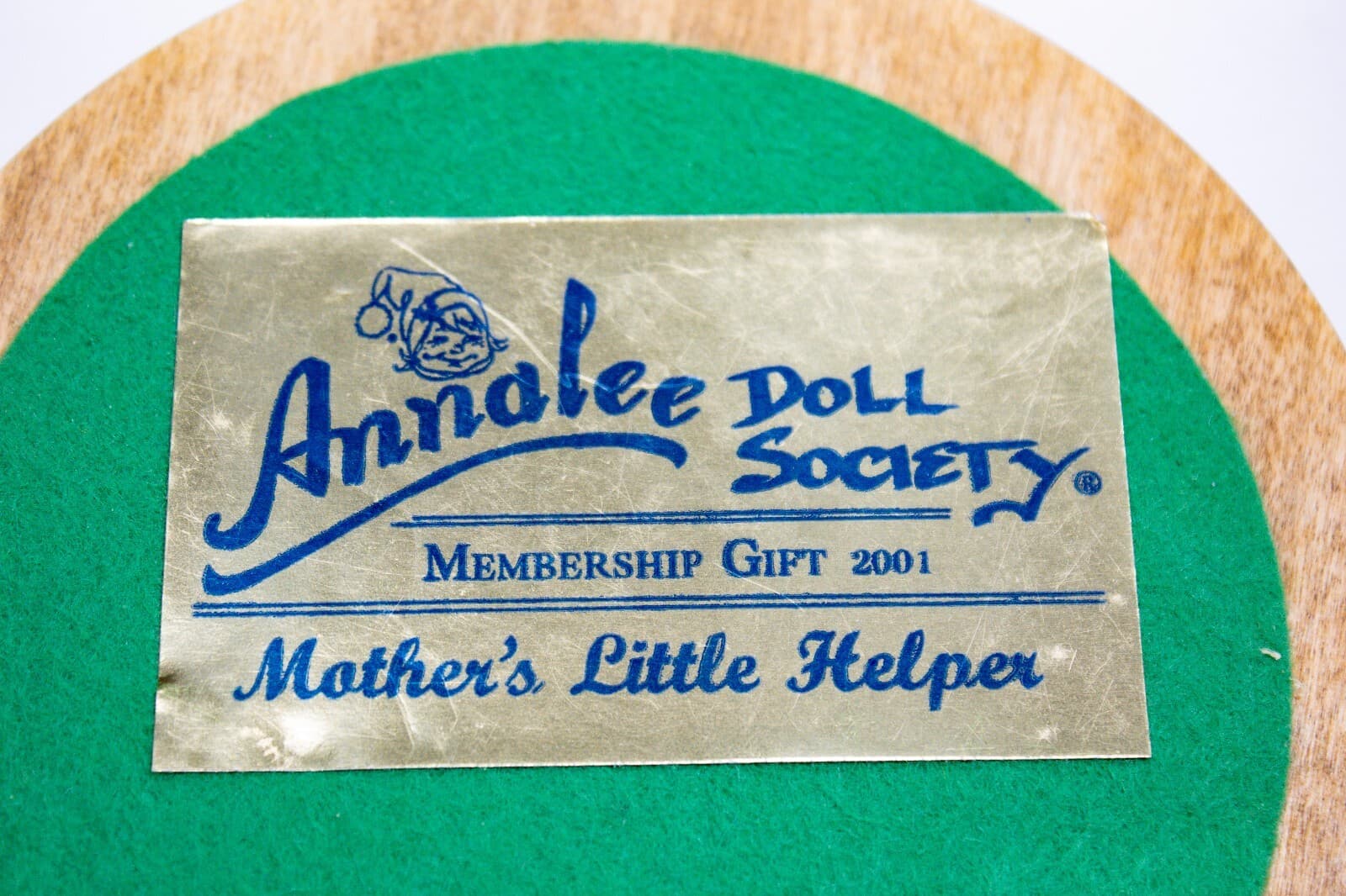 Annalee Mobilitee Doll Society 2001 Mother's Little Helper Artisan Doll 9" - Thumbnail 10