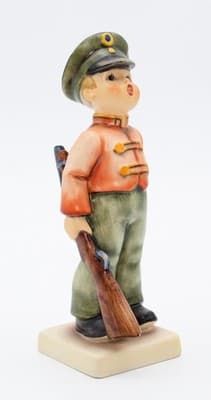 Hummel Goebel Soldier Boy West Germany Vintage Porcelain Figurine TMK6 - Thumbnail 7