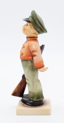 Hummel Goebel Soldier Boy West Germany Vintage Porcelain Figurine TMK6 - Thumbnail 4
