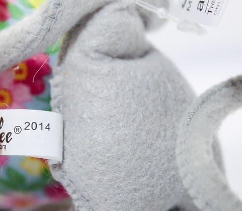 2014 ANNALEE Mobilitee Easter "Egg-Stra Special Mouse" Artisan Doll NWT - Thumbnail 6