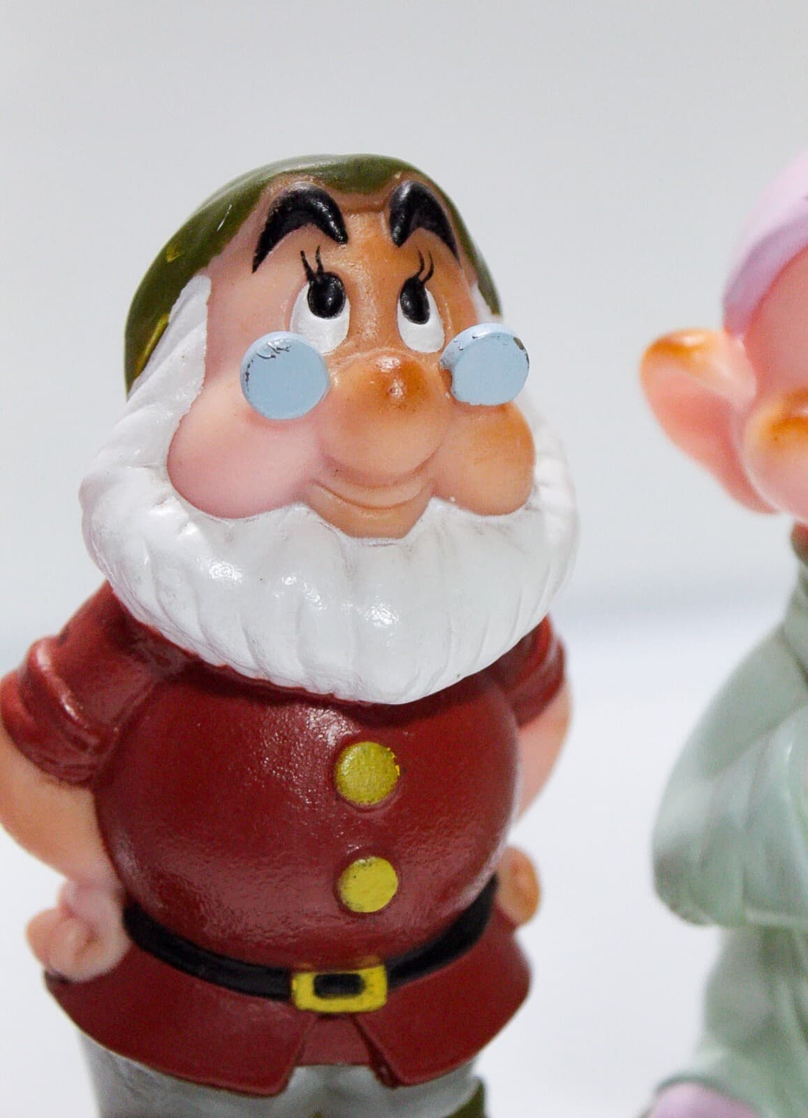 Disney Vintage Soft Plastic Snow White Dwarfs Sleepy/Doc/Dopey Decor Figures - Thumbnail 5