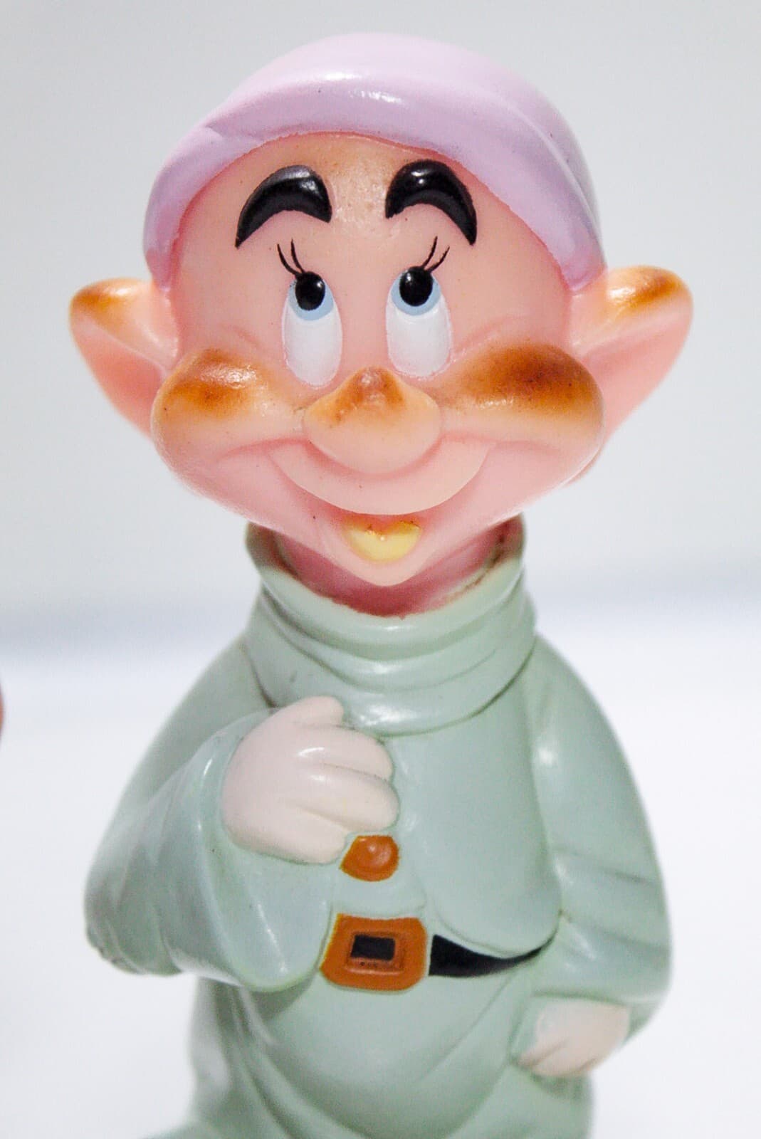 Disney Vintage Soft Plastic Snow White Dwarfs Sleepy/Doc/Dopey Decor Figures - Thumbnail 6
