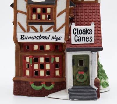 Department 56 Heritage Village Dickens' Village Bumpstead Nye Cloaks & Canes - Thumbnail 4