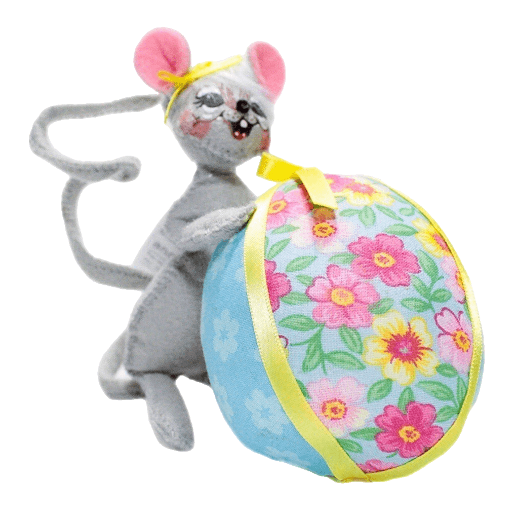 2014 ANNALEE Mobilitee Easter "Egg-Stra Special Mouse" Artisan Doll NWT - Image 1
