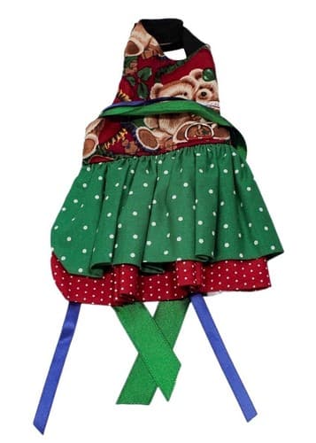 Designer LINDA HIGGINS Couture Classy Doggie Designs Small Multicolor Dog Dress - Image 1