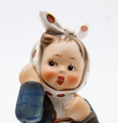 Hummel Goebel Boy With Toothache West Germany Vintage Porcelain Figurine TMK4 - Thumbnail 5