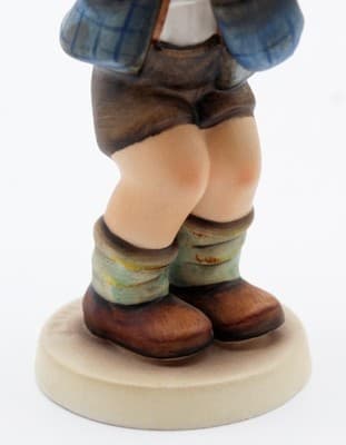 Hummel Goebel Boy With Toothache West Germany Vintage Porcelain Figurine TMK4 - Thumbnail 6