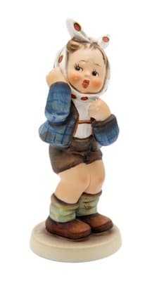 Hummel Goebel Boy With Toothache West Germany Vintage Porcelain Figurine TMK4 - Image 1