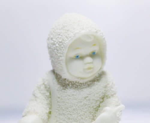 Department 56 Snowbunnies Vintage Shall I Play For You Porcelain Figurine - Thumbnail 2