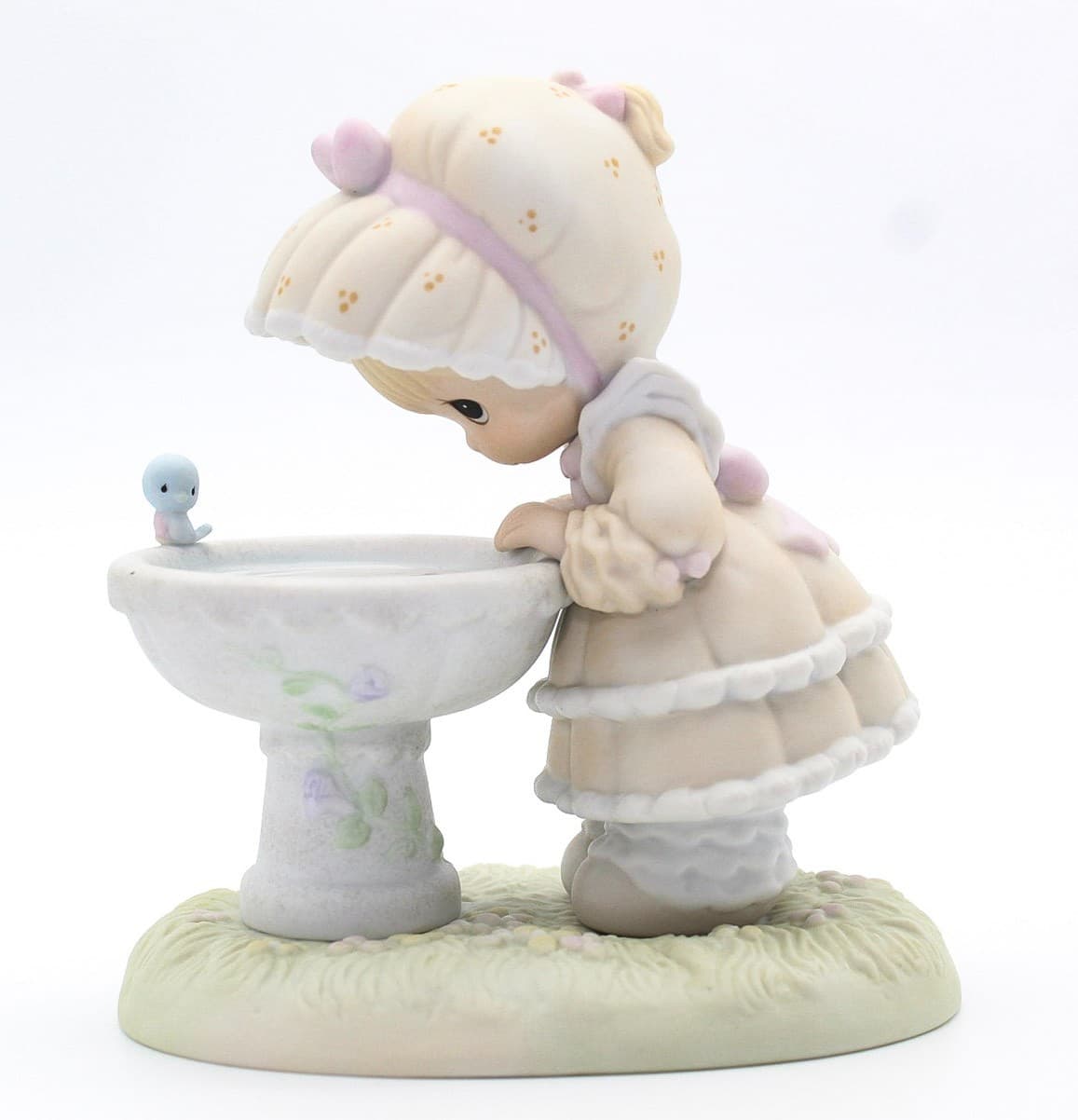 Precious Moments A Reflection Of His Love Enesco Porcelain Figurine 1990 - Thumbnail 8