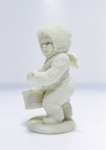 Department 56 Snowbunnies Vintage Shall I Play For You Porcelain Figurine - Thumbnail 4