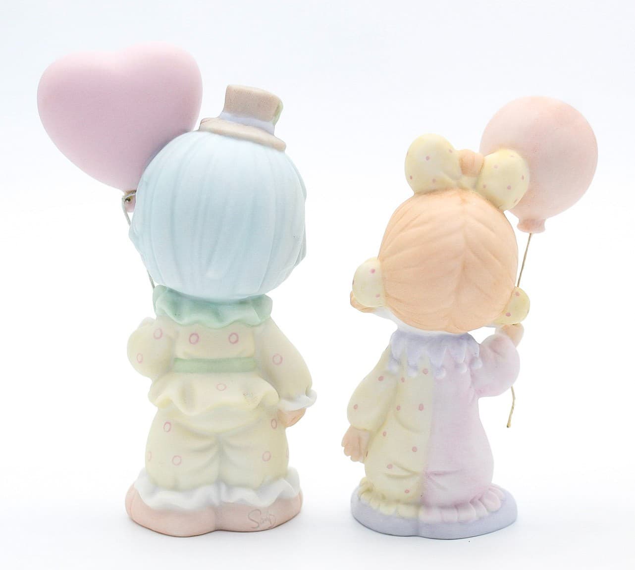 Precious Moments Happiness Is Belonging Enesco Porcelain Figurines Lot of 2 - Thumbnail 5