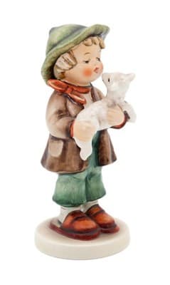 Hummel Goebel Lost Sheep West Germany Vintage Porcelain Figurine TMK5 - Image 1