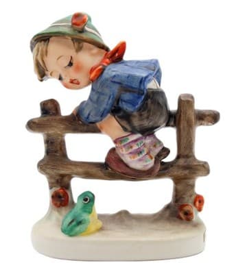 Hummel Goebel Retreat To Safety West Germany Vintage Porcelain Figurine TMK5 - Image 1