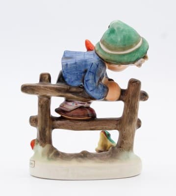 Hummel Goebel Retreat To Safety West Germany Vintage Porcelain Figurine TMK5 - Thumbnail 3