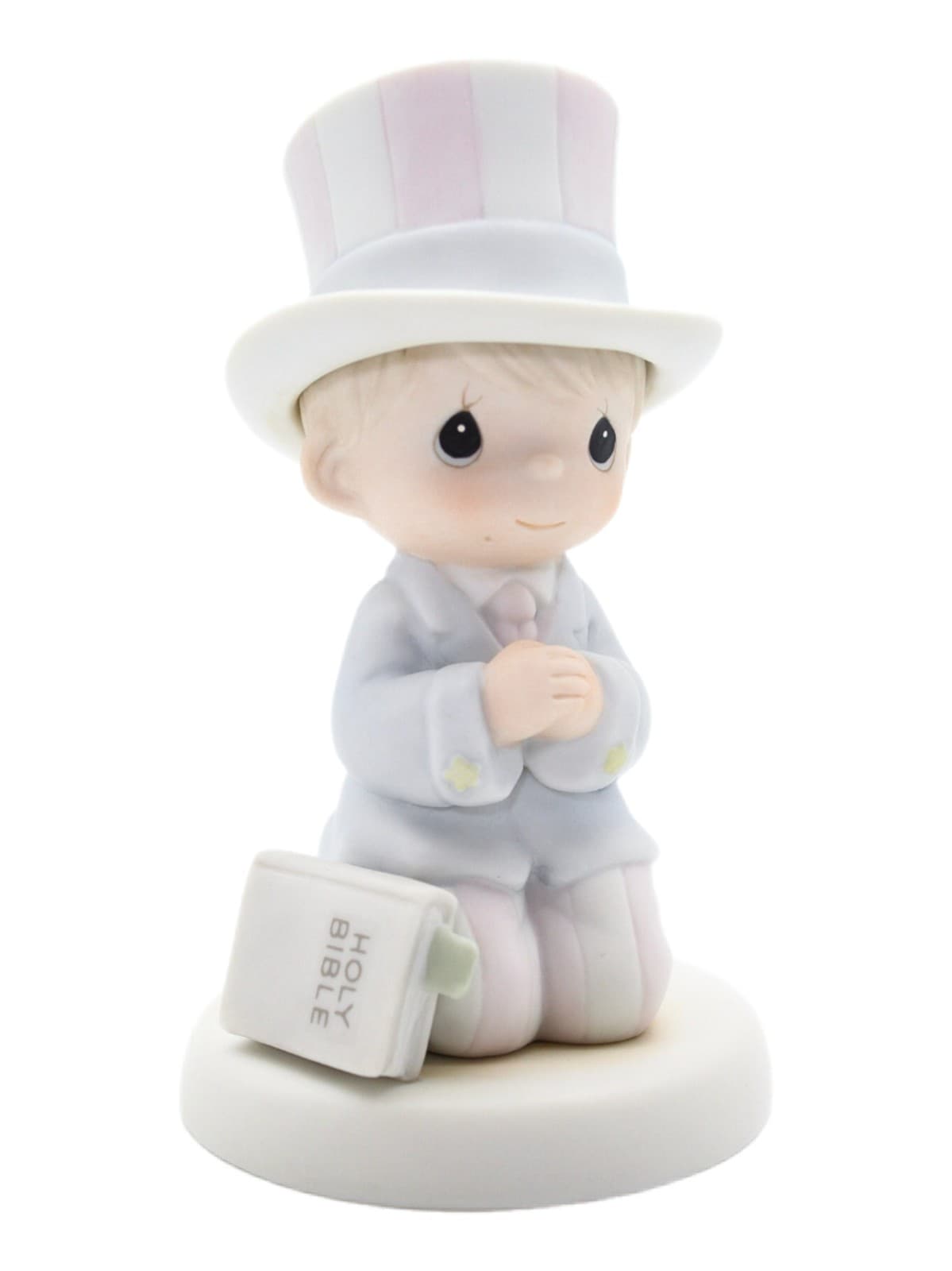 Precious Moments God Bless The U.S.A. Enesco Porcelain Figurine 1992 - Image 1