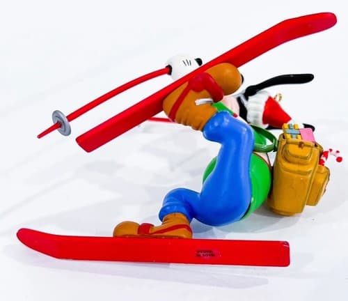 Vintage Disney Grolier Magic Goofy Skiing Christmas Ornament - Thumbnail 3