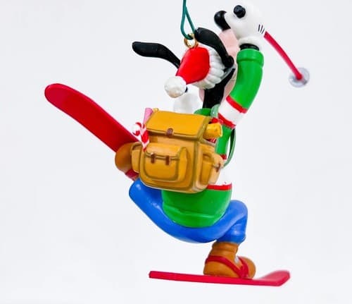 Vintage Disney Grolier Magic Goofy Skiing Christmas Ornament - Thumbnail 2