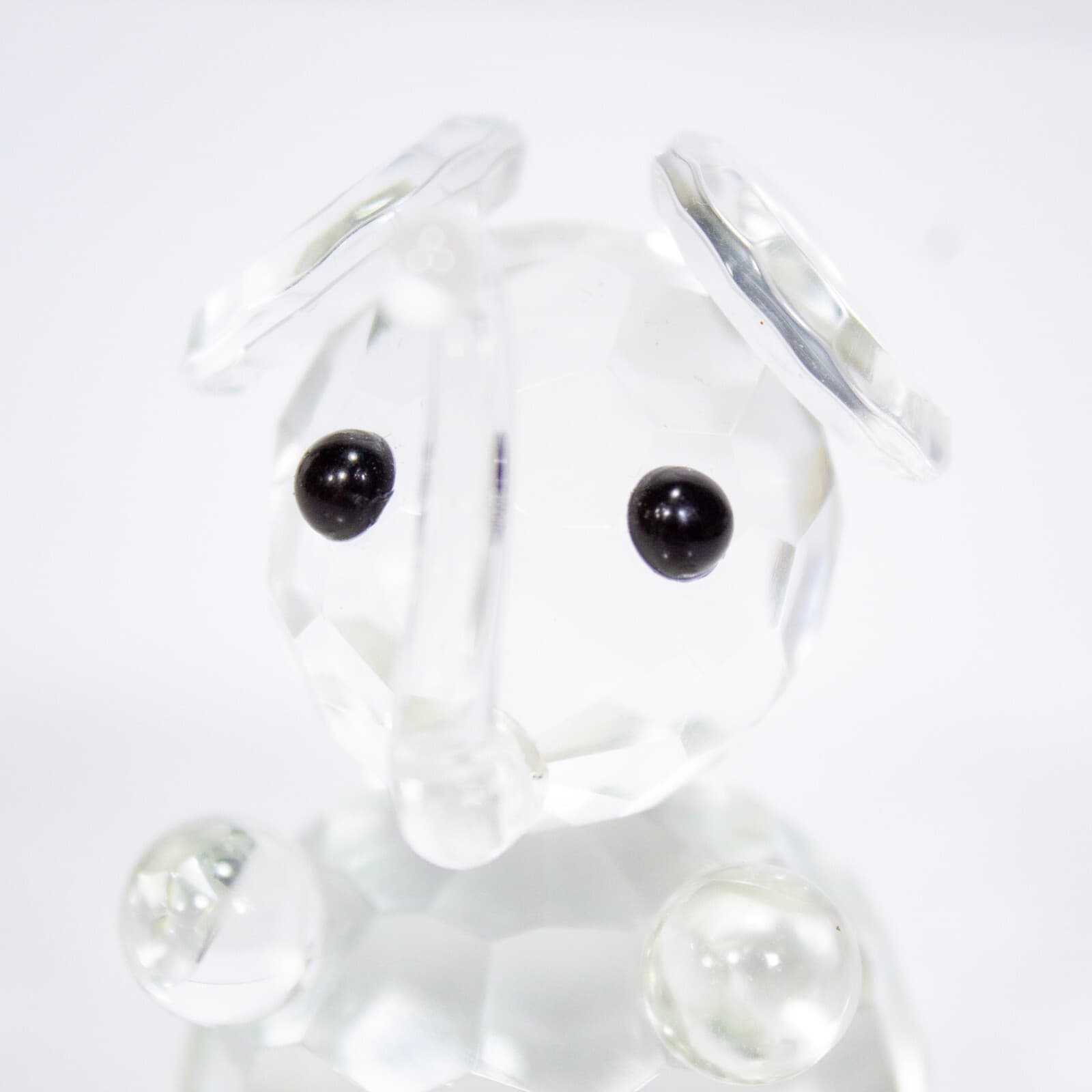 Clear Crystal Glass Elephant Collectible Animal Figurine 2" - Thumbnail 5