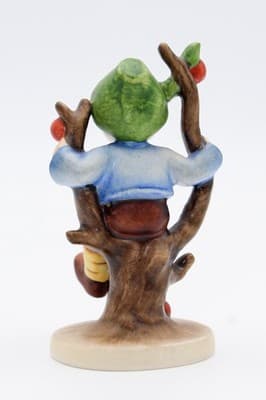 Hummel Goebel Apple Tree Boy West Germany Vintage Porcelain Figurine TMK5 - Thumbnail 3