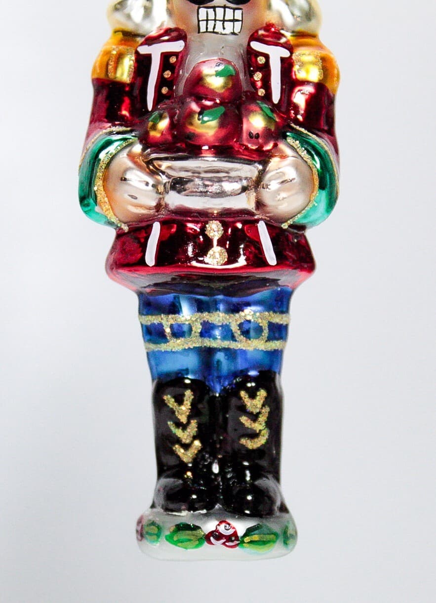 CHRISTOPHER RADKO "Tea Time Cracker" Little Gems Glass Christmas Ornament - Thumbnail 3