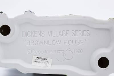 Department 56 Brownlow House Heritage Village Dickens' Village Oliver Twist - Thumbnail 9