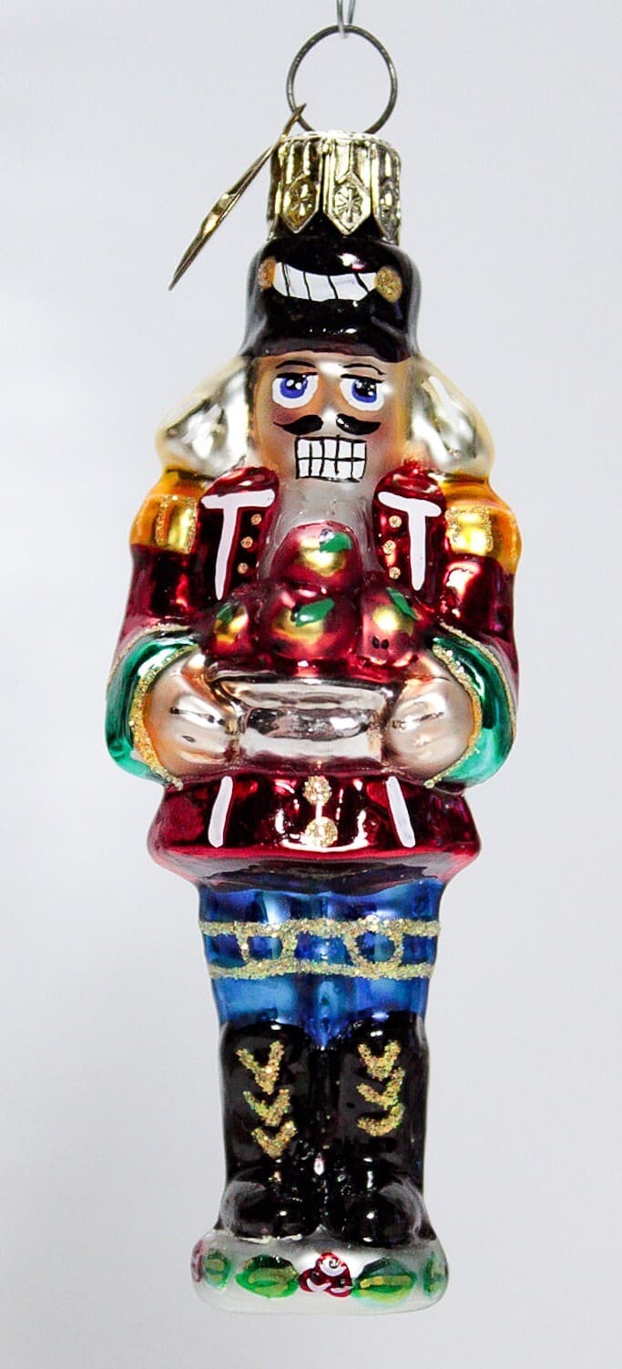 CHRISTOPHER RADKO "Tea Time Cracker" Little Gems Glass Christmas Ornament - Thumbnail 6