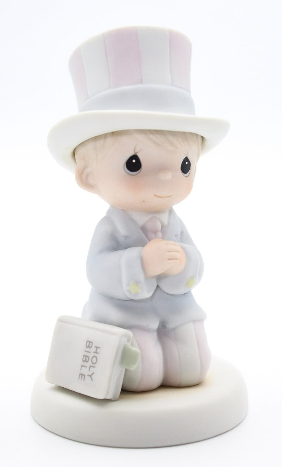 Precious Moments God Bless The U.S.A. Enesco Porcelain Figurine 1992 - Thumbnail 6