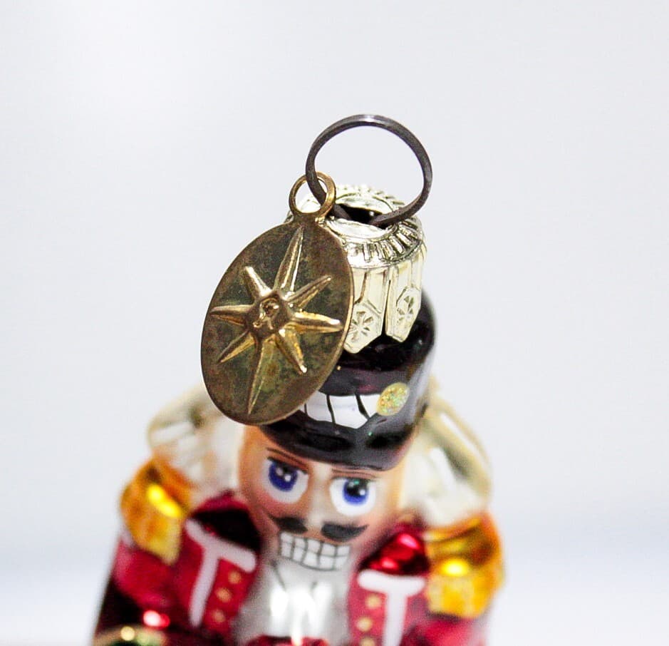 CHRISTOPHER RADKO "Tea Time Cracker" Little Gems Glass Christmas Ornament - Thumbnail 5
