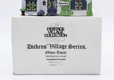 Department 56 Brownlow House Heritage Village Dickens' Village Oliver Twist - Thumbnail 6