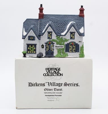 Department 56 Brownlow House Heritage Village Dickens' Village Oliver Twist - Thumbnail 2