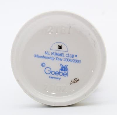 Hummel Goebel Singt Mit! Clear As A Bell Porcelain Figurine In Box TMK 8 Germany - Thumbnail 7
